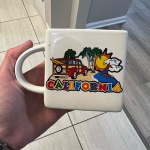 Cute half cup coffee mug never used